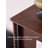 French-Style Vintage Bookcase With Glass Doors For Storage