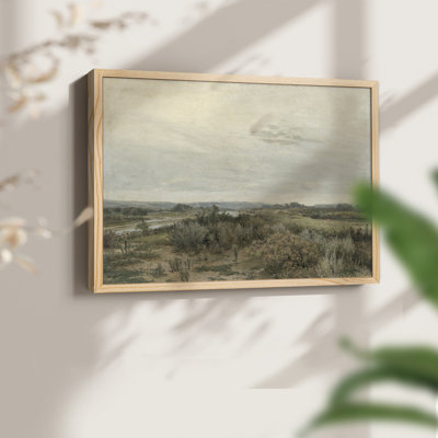 Paysages rétro-CD XXXIX - reproduction encadrée