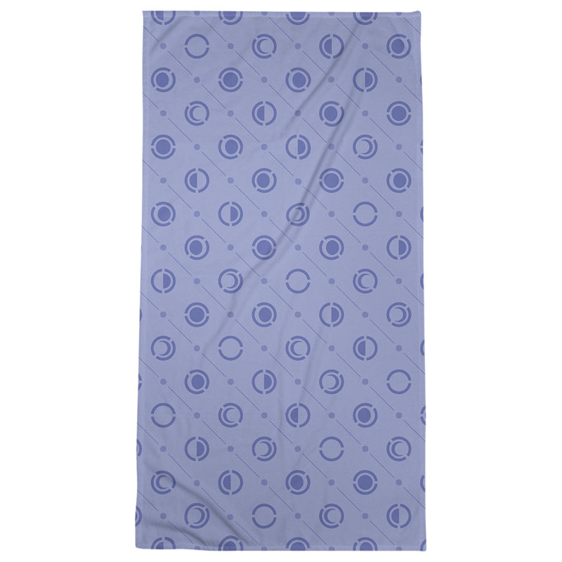 Skeffingt Bath Towel, Navy Blue/Blue