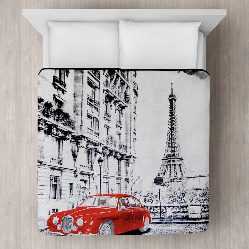 Couverture voiture de paris micro vison 