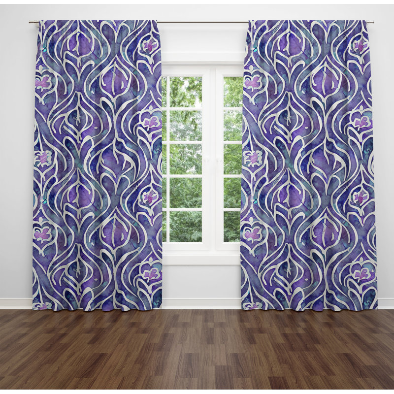 Brevik Room Darkening Curtain Pair, 40" W x 61" L