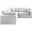 Canapé modulaire rembourré 4 pièces Hinrich-98917405