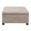 Banc de rangement rembourré en polyester Chingiz-138361970