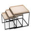 Side Table Léonard Matte Black Finish