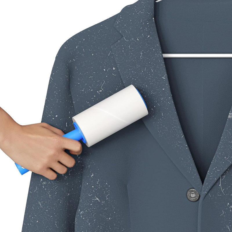Rouleaux à peluches extra collants - Méga-ensemble de 800 feuilles pour l'épilation des animaux de compagnie sur les vêtements, les meubles et les tapis