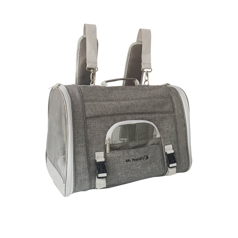 Collapsible Soft-Sided Crate with 2 Doors