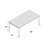 Beaucaire 4 Legs Coffee Table
