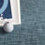 Crosshatch Denim Hand Micro Hooked Wool Rug-41079225