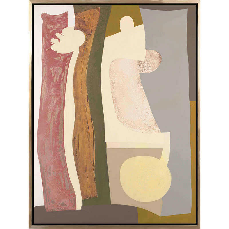 Figure Me In Painting, 48" H x 36" W x 2.25" D