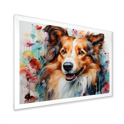" Shetland Sheepdog Portrait III "