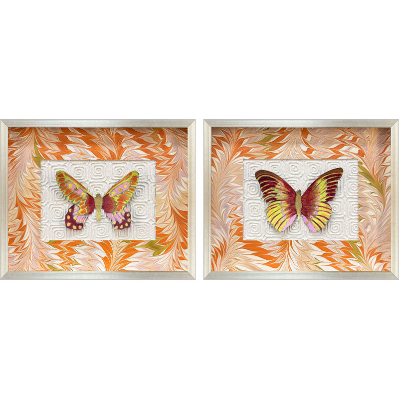Flight Patterns II Framed Art 