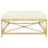 Medallion 45'' Wide Square Cocktail Ottoman