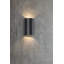 Black 16cm H Integrated LED Outdoor Flush Mount