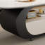 Table basse mobile avec rangement diversifié en ardoise