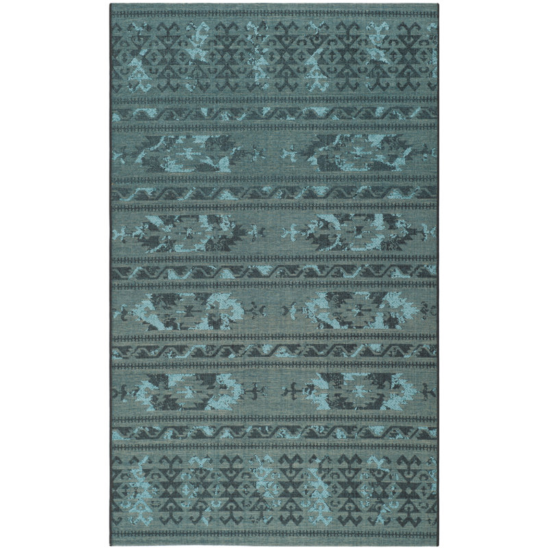 Ulla Performance Floral Rug, Rectangle 2'6" x 5'