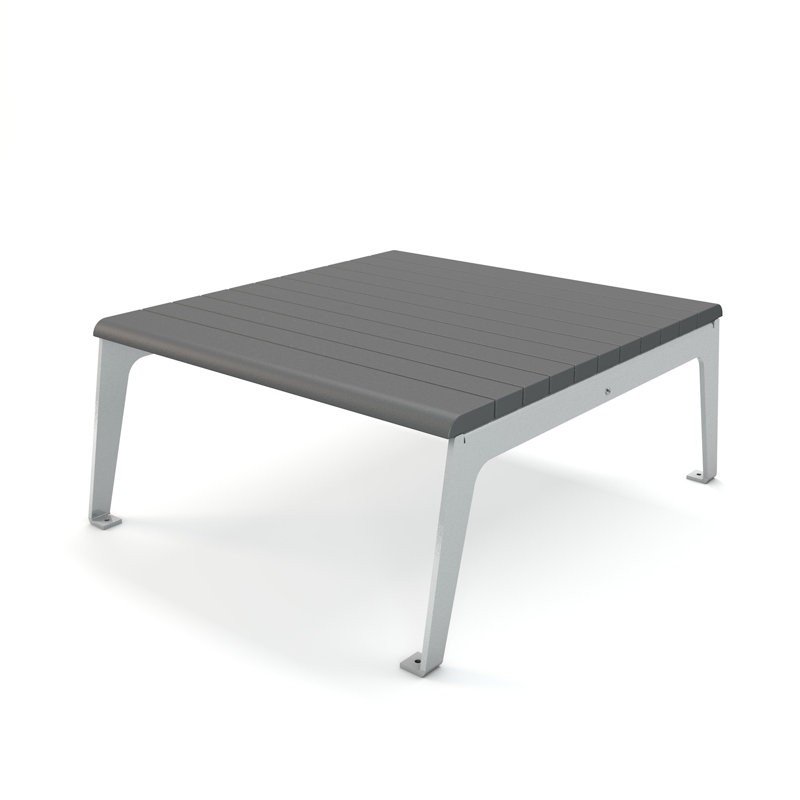 Plaza Dining Table, Gray