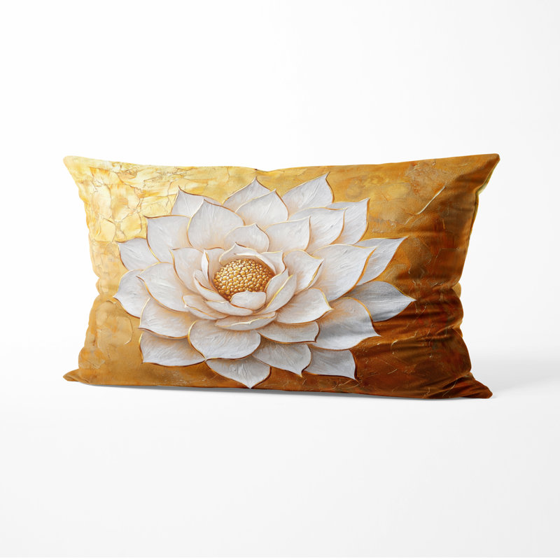 Coussin Golden Dream, H 12 po x l 20 po