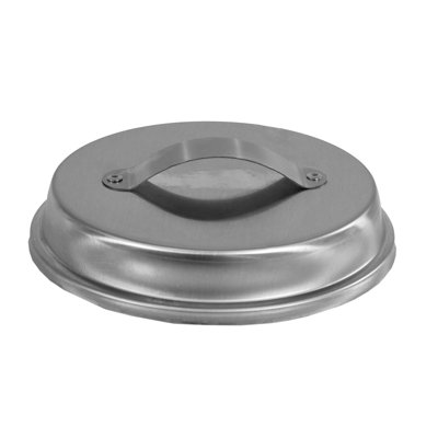 3-Piece Stainless Steel Smokeless Tabletop Fire Pit Accessory Kit - 8.5"