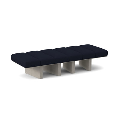 Oblique Upholstered Bench