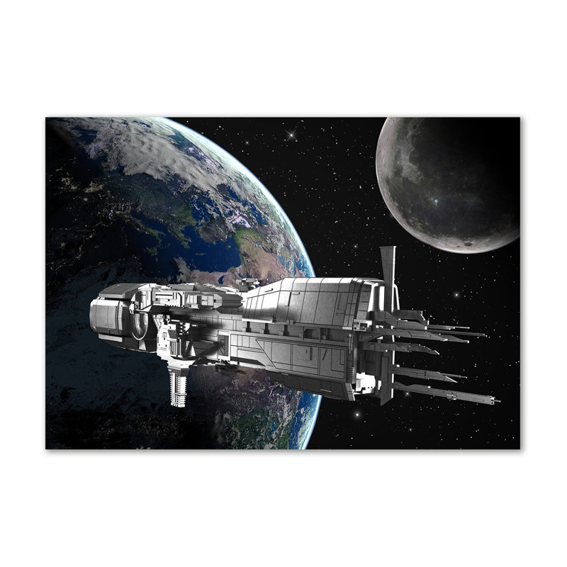 Spacecraft - No Frame Print on Canvas