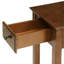 Table d'appoint en bois massif noyer - rangement spacieux pour la vie organisée qui se marie bien avec les intérieurs-2028964496
