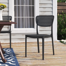Farrah Outdoor Stacking Dining Side Chair