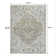 Macknair Bohemian Medallion Low-Pile Machine-Washable Cream/Brown/Green Rug