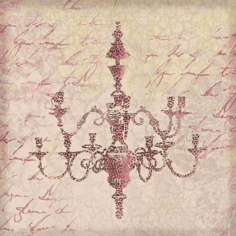 Lustre 1 - peinture sur toile tendue, H 30 po x l 30 po