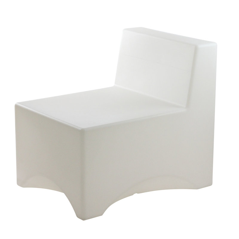 Chaises longues d'extérieur à DEL avec télécommande
