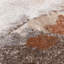 Decara Blue Abstract High-Low Rust/Grey Area Rug-722503675