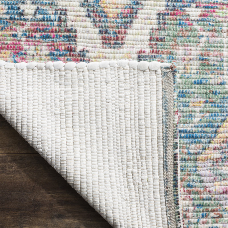 Amanda Hand Loomed Performance Geometric Rug, Rectangle 6' x 9'