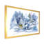 Paysage d'hiver enneigé - Forêt sur toile-67406050-67406042