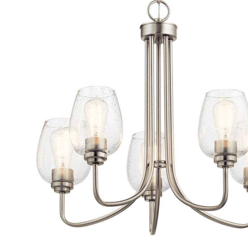 Lustre 5Lt, Nickel brossé
