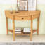Console en bois avec tiroir et tablette-1095167734