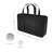 Bocce Ball Set Lawn Game with 8 Steel Tossing Balls and Carrying Case