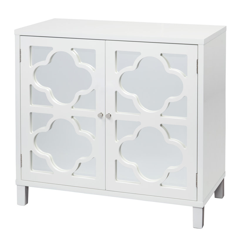 Buffet décoratif 2 portes Wealdstone, Blanc