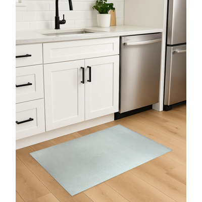 Tapis de cuisine léger à chevrons antidérapants
