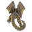 Steampunk Gothic Gear Dragon Figurine