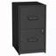 Armoire de rangement de bureau verrouillable à 2 tiroirs avec rails de suspension réglables-1116935645
