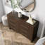 Brookstonval 6 Drawer 54" W Double Dresser