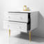 Alma 42.25" Wall Mounted Single Bathroom Vanity with Top-394034013