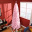 Sapin de Noël artificiel de 8 pi de hauteur avec 868 pointes de branches réalistes