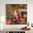 Santa's Secret - Wrapped Canvas Print-1470388747