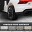 Voiture autoportée blanche e-tron GT avec télécommande parentale et roues amortissantes