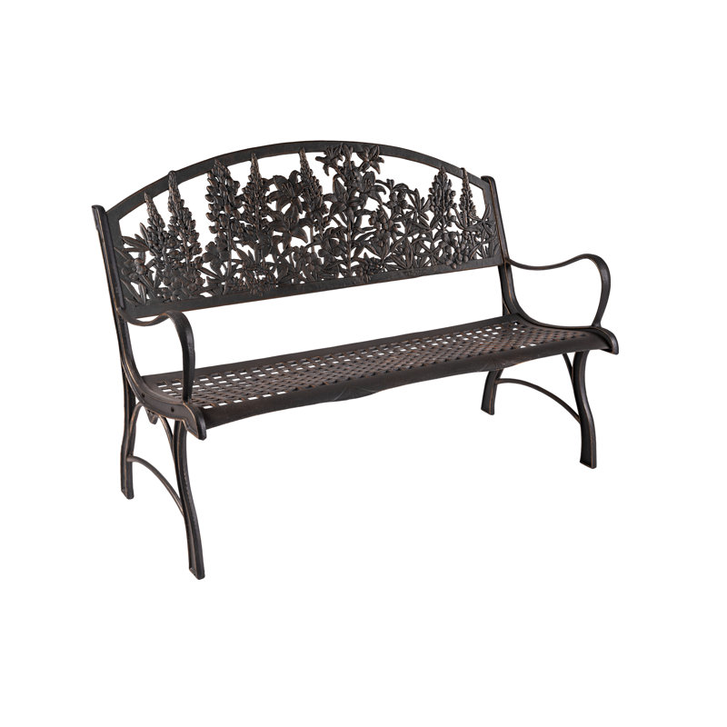 Banc de parc en fonte Coker