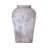 Laurent Distressed Gray Stoneware Jar-738070952