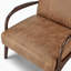 Esma Retro Accent Armchair with Plywood Legs  - Mid Century Modern-1225886202