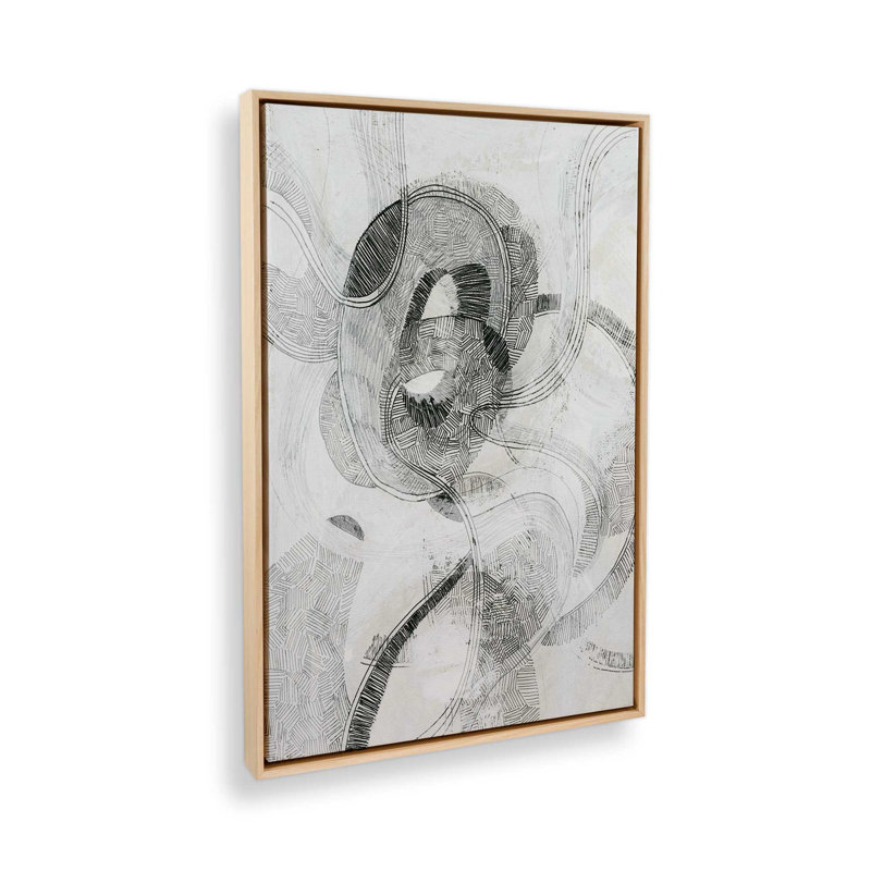 «Listo I» par June Erica Vess, reproduction d'art, Tanné, «Floater», reproduction encadrée sans passe-par, H 24 po x l 18 po