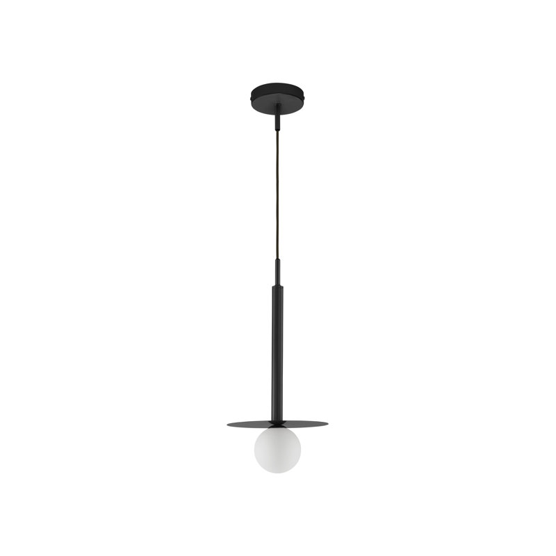 PIELO 1 - Light Black Sphere Pendant