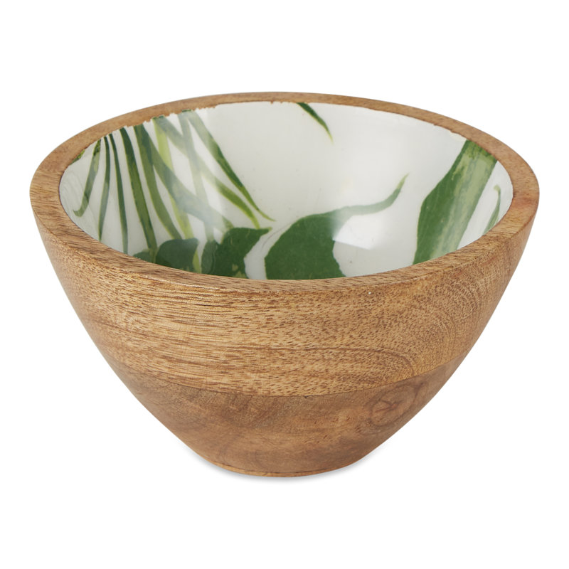 ENSEMBLE ÉPANDEUR DE BOL EN BOIS D'ÉMAIL